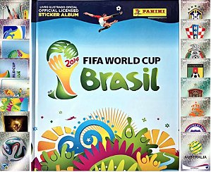 Copa 2014 - Álbum + Todas as 649 Figurinhas para Colar - World Cup Brasil 2014