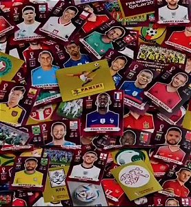 ÓRIX - 100 Figurinhas Óryx Edition sem Repetição para colar - World Cup Qatar 2022