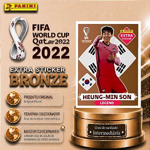 2022 Extra Legend - Heung-Min Son Bronze - Coréia do Sul - Original Panini - Copa do Mundo do Qatar 2022