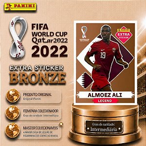 2022 Extra Legend - Almoez Ali Bronze - Qatar - Original Panini - Copa do Mundo do Qatar 2022