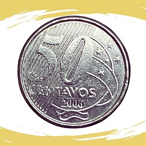 Moeda de 50 Centavos 2006 - RARA - V-551 - FC