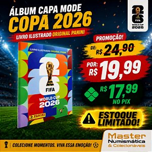 Promoção - Álbum Capa Mole Copa 2026 - (Brochura) - FIFA WORLD CUP 2026 - Pronta entrega