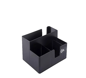 Porta guardanapo E Sachês Coza Preto