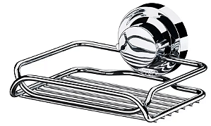 Saboneteira Com Ventosa Future Em Aço