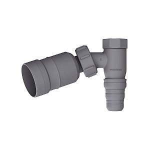 Adaptador Blukit Para Máquina De Lavar Universal 45º 90º Retenção