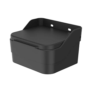 Saleiro Ou Com Furo Fixação Preto