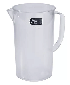Jarra Coza 2L Acrílico Reforçada Cristal