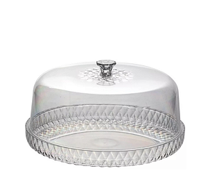 Boleira Com Tampa Plasútil Transparente