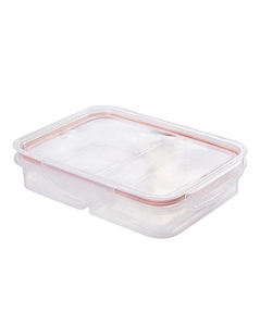 Porta Frios 2 Divisórias Plasútil Hermético