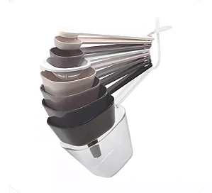 Conjunto Com 9 Peças Colheres Medidoras Plasútil