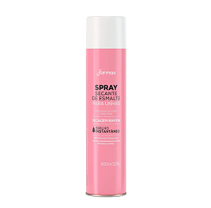 Spray Secante de Esmalte Para Unhas Spray 400ml Farmax