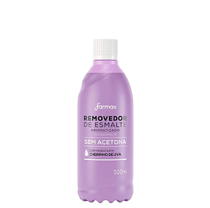 Removedor de Esmalte Sem Acetona Aroma Uva 500ml Farmax