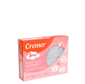 Fraldas de Pano Estampadas Luxo Cremer
