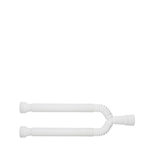 Sifão Duplo Universal Longo 1,1 Mts Branco Blukit