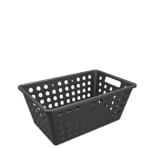 Cestos OrganizadorOne 4,7L  Preto Coza