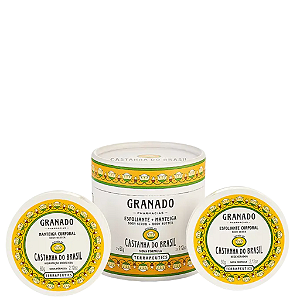 Kit Esfoliante E Manteiga Corporal Castanha do Brasil Granado
