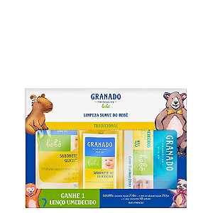 Kit Banho Bebê Tradicional Granado
