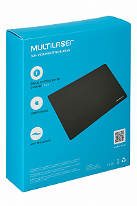 Mouse Pad Slim Preto C/ 20 UN