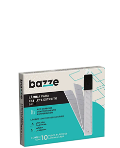Lâmina Estreita C/ 10 Tubos C/ 10 un Bazze