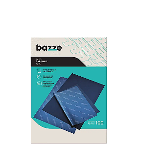 Carbono Papel Azul A4 Caixa C/100 Folhas Bazze