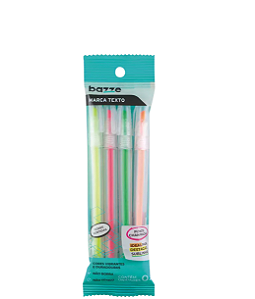 Marca-Texto Neon Sortido C/4 un Bazze