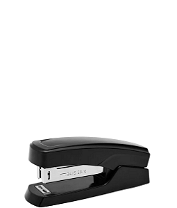 Grampeador Plástico 25 Folhas Preto Bazze