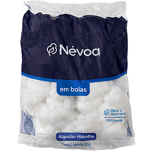 Algodão Bola Nevoa 95G