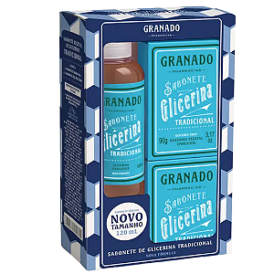 Kit Sabonete Glicerina Tradicional