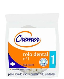 Algodão Rolete Nº 1 Cremer