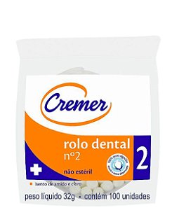 Algodão Rolete Nº 2 Cremer