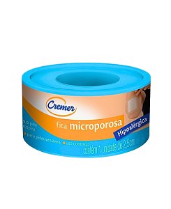 Fita Microporosa Branca 2,5cmx90cm Cremer