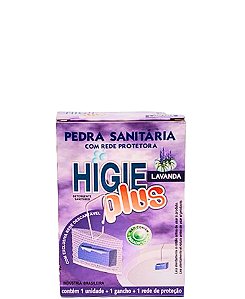 Pedra Sanitária C/ Rede HIGEPLUS Lavanda