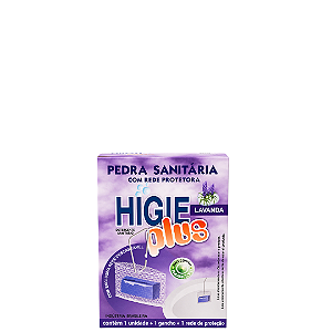 Pedra Sanitária C/ Rede HIGEPLUS Lavanda