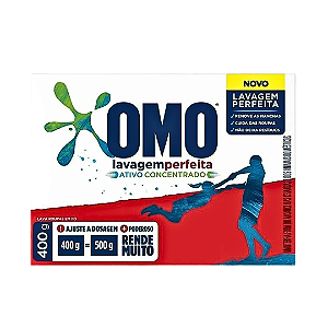 Sabão em Pó OMO Lavagem Perfeita 400g
