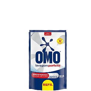 Sabão Líquido OMO Lavagem Perfeita 900 ml Refil