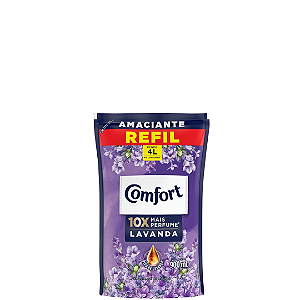 Amaciante Concentrado Refil Comfort Lavanda 900ml