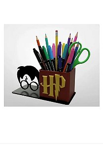 Porta Caneta Harry Potter Suporte Escrivaninha