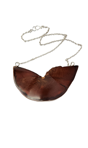 Colar em Nó de Pinho e Prata - Corrente 44 cm