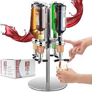 Dosador de Bebidas Suporte Giratório Bar Butler