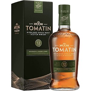Whisky Tomatin 12 Anos Bourbon & Sherry Casks 700ml