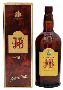 Whisky Reserve J&b Blended Scotch Whisky 15 Anos 1L