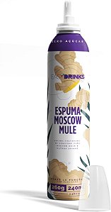 Spray de Espuma de Gengibre Zero Açúcar para drinks 260g