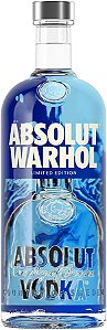 Vodka Absolut Warhol Edição Limitada 1L