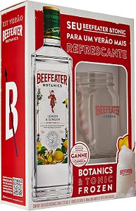 Kit Beefeater Botanics Limão & Gengibre 750ml + Caneca