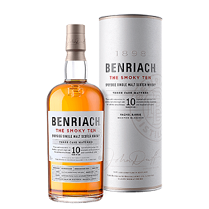 Whisky Benriach The Smoky Ten 10 Anos 700ml