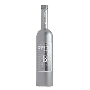Vodka Belvedere Chrome Edition Luminous 700ml com Led
