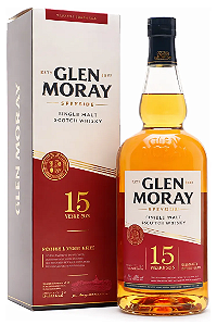 Whisky Glen Moray 15 Anos Bourbon & Sherry Casks 700ml