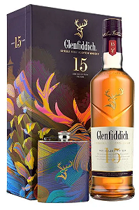 Whisky Glenfiddich 15 Anos Limited Edition Design 700ml