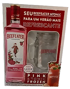 Kit Gin Beefeater Pink Strawberry + Caneca