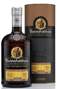 Whisky Bunnahabhain 21 Anos Cask Strength 700ml